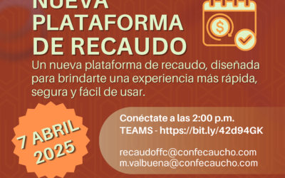 Tenemos nueva plataforma de recaudo